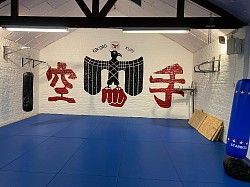 Strombeek Dojo with new floor August 2022